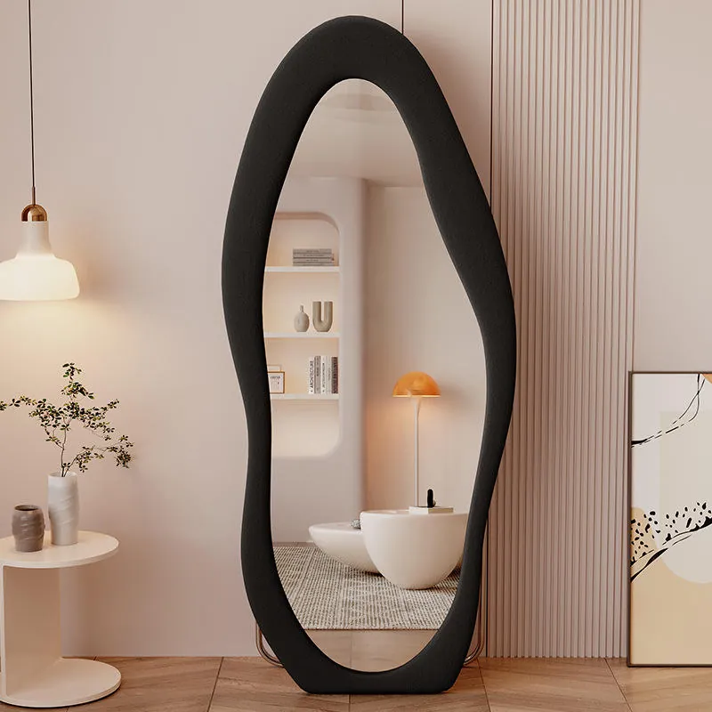 Organic Floor Mirror — Noir