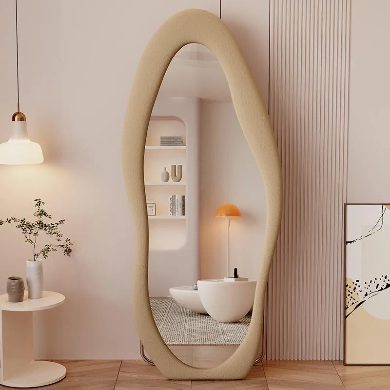 Organic Floor Mirror — Sand